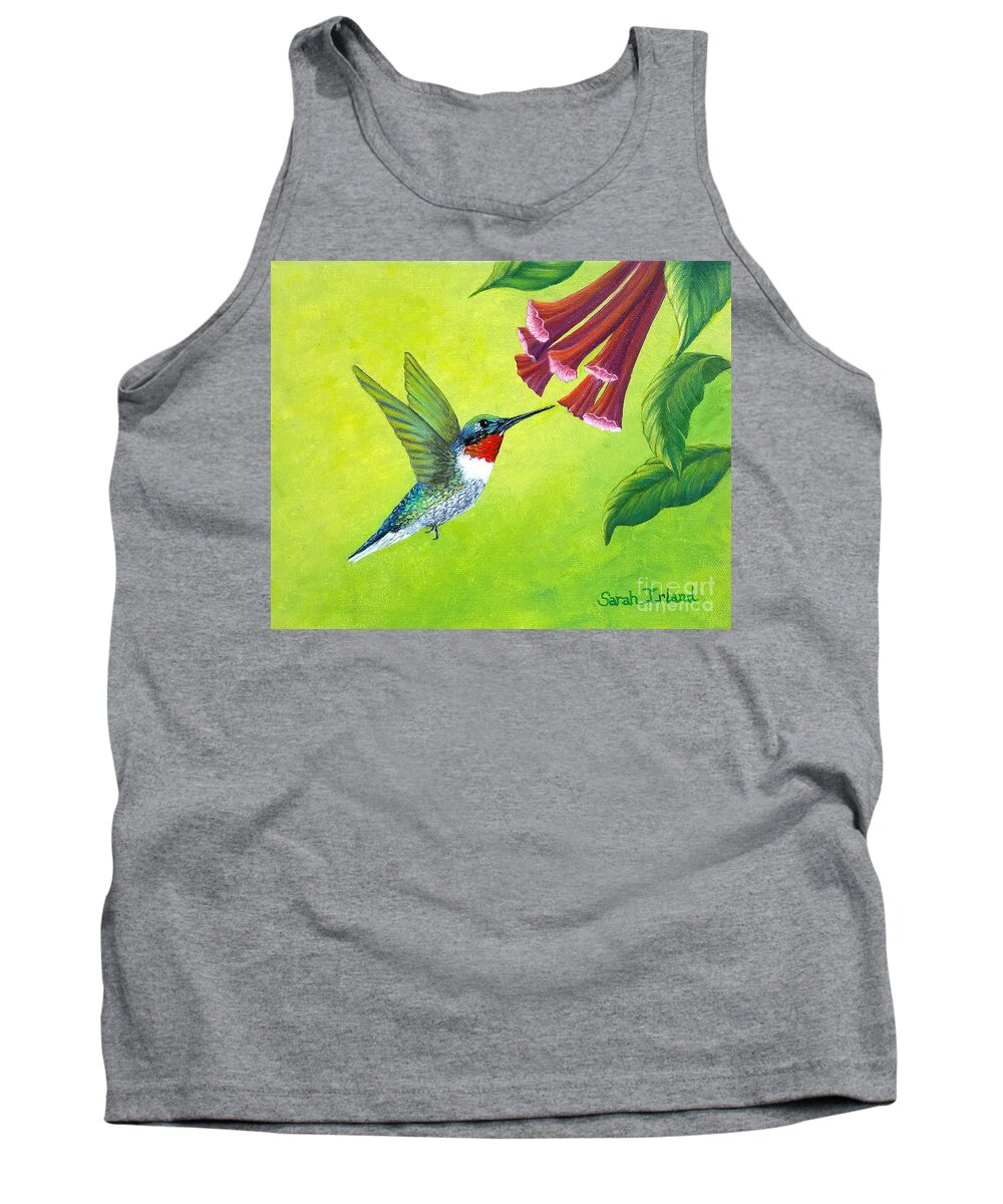 In Tank Top featuring the painting In the Blink of an Eye by Sarah Irland