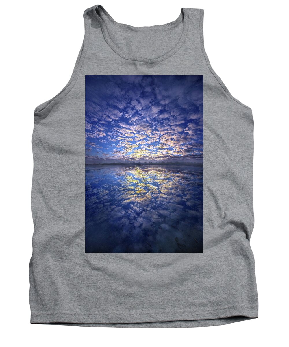 Clouds Tank Top featuring the photograph It Was Your Song by Phil Koch