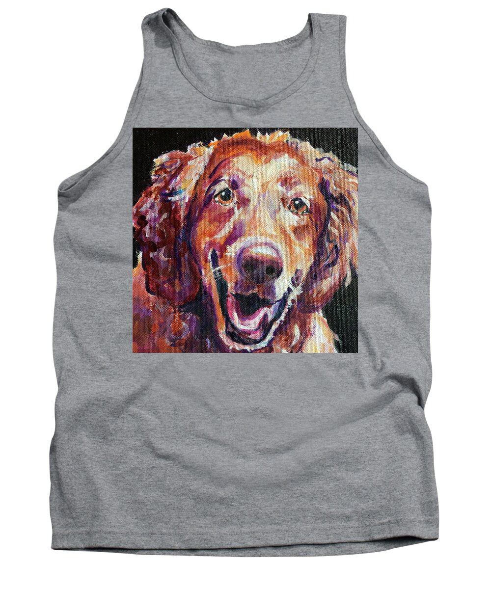  Tank Top featuring the painting Jack by Judy Rogan