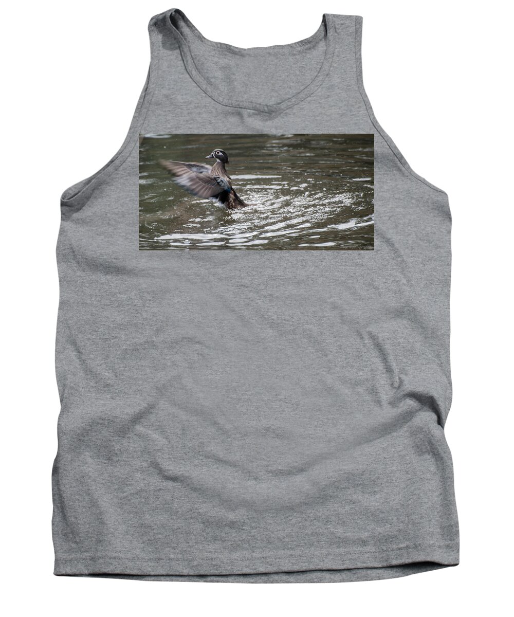 Birds Tank Top featuring the photograph Fulvous Whistling Duck by Wendy Carrington