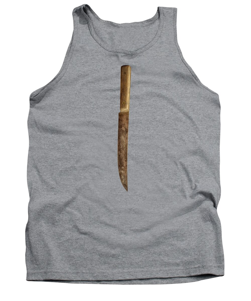 Blade Tank Top featuring the photograph Kitchen Knife by YoPedro