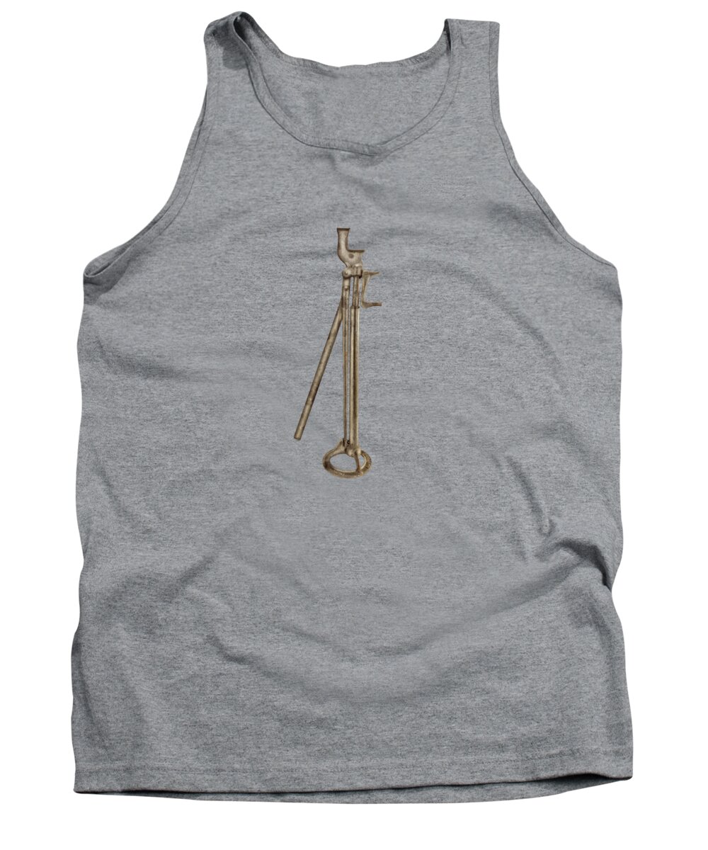 Antique Tank Top featuring the photograph Lever Jack by YoPedro