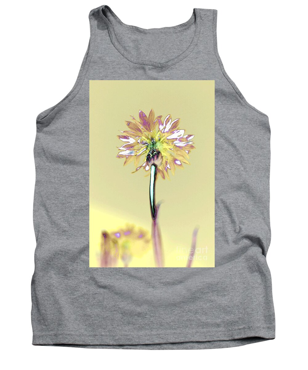 Flower Tank Top featuring the photograph Light and Lovely by Dani McEvoy