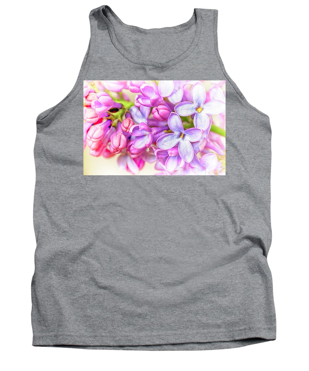 Spring Tank Top featuring the photograph Lilac Flowers by John Williams