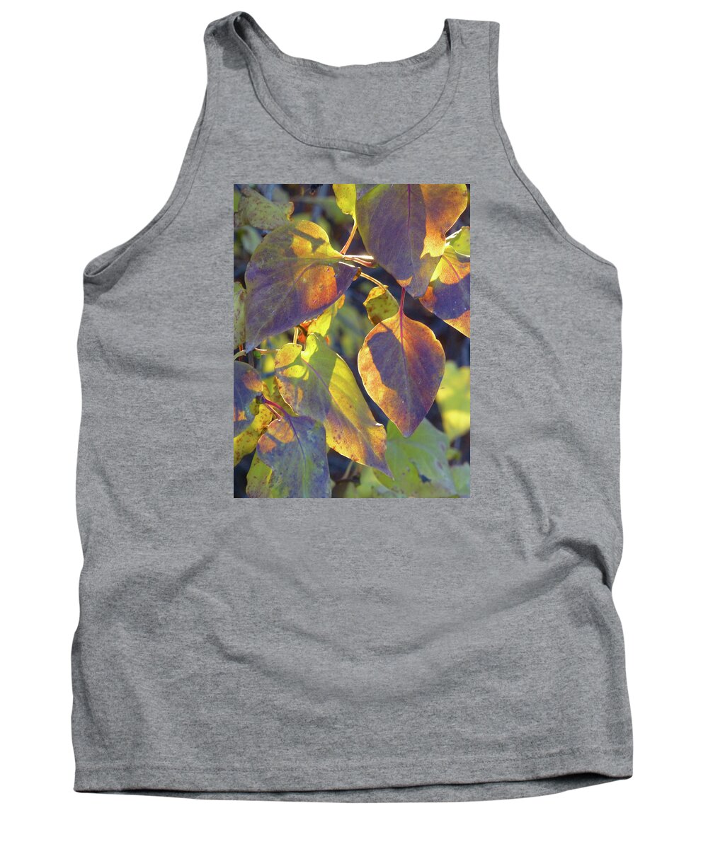 Lilacs Tank Top featuring the photograph Lilac Leaves by Cris Fulton