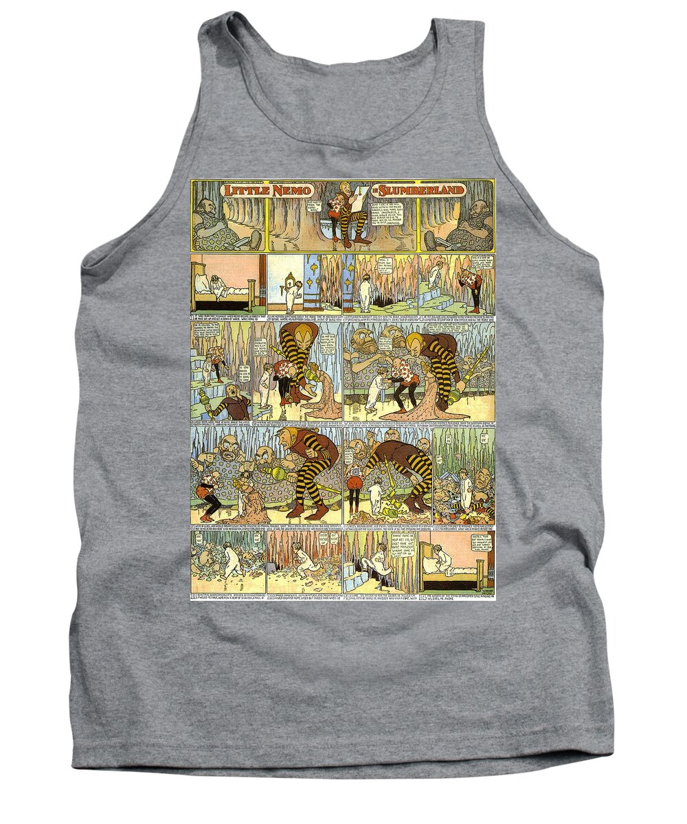 Little Nemo Tank Top featuring the painting Little Nemo in Slumberland 1905 P5 by Vintage Collectables