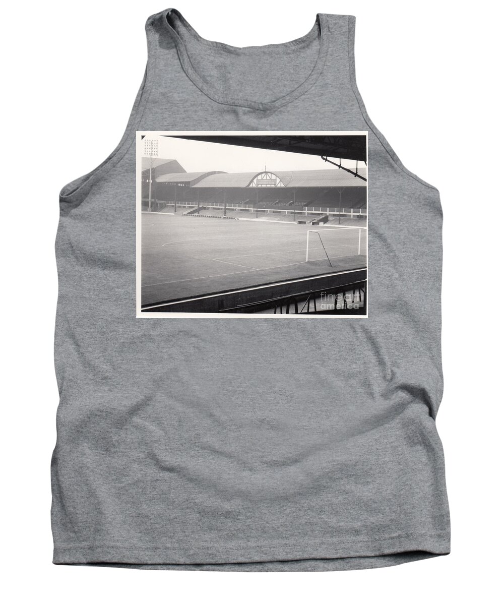 Liverpool Tank Top featuring the photograph Liverpool - Anfield - Main Stand 1 - 1969 - Leitch by Legendary Football Grounds