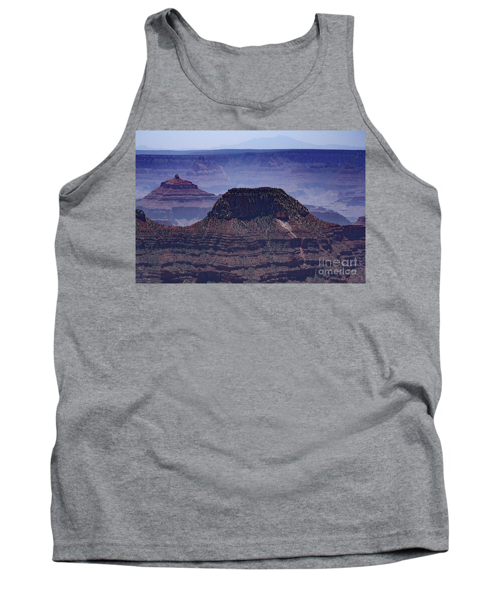 Grand Canyon Tank Top featuring the photograph Lodge Overlook by Jeff Hubbard