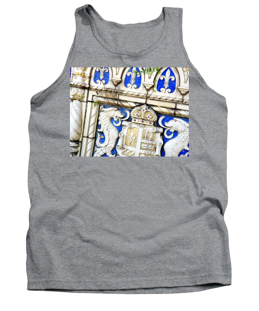 Architectural Detail Tank Top featuring the photograph Looks Like France by Amy Regenbogen