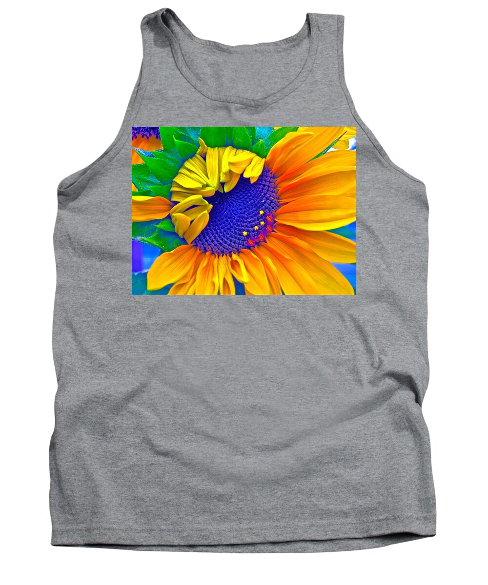 Photographs Tank Top featuring the photograph Lucky by Gwyn Newcombe