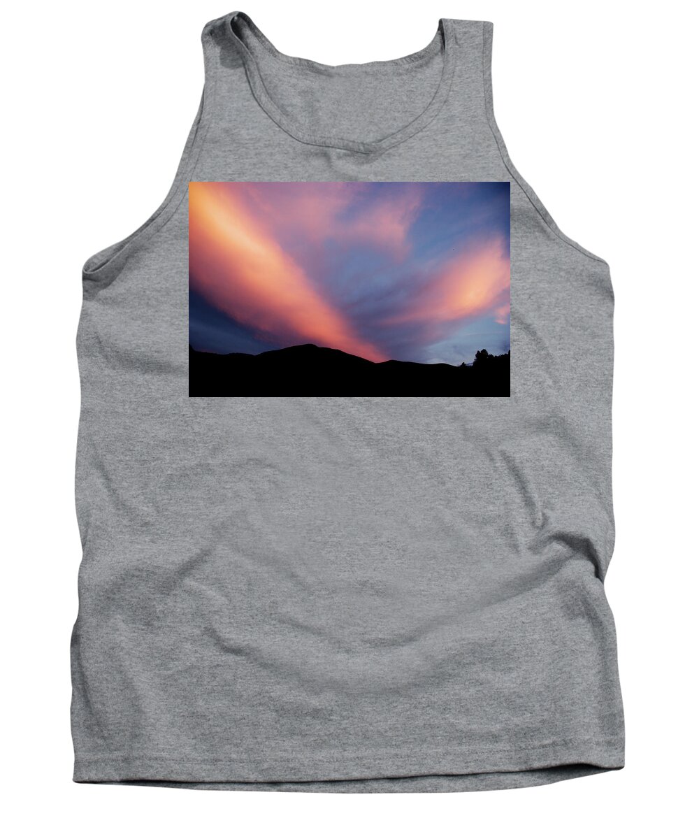 Colorado Tank Top featuring the photograph Lucky Sunset by Kristin Davidson