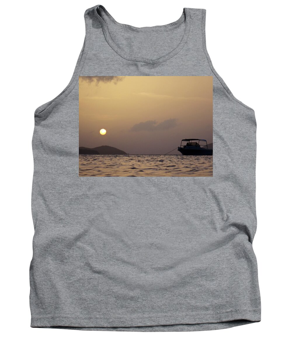 Caribbean Sea Tank Top featuring the photograph Magens Bay by Brooke Bowdren