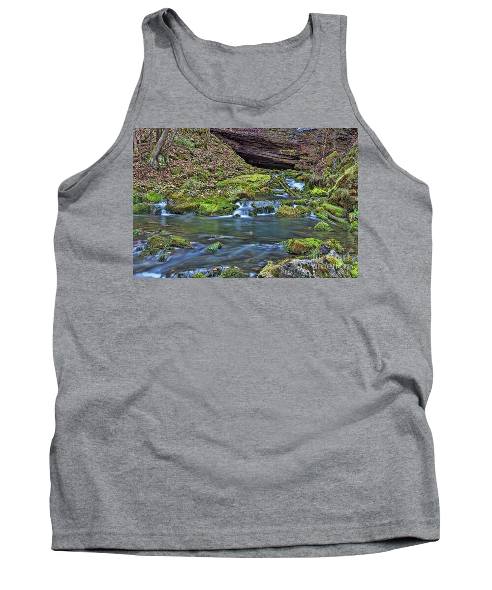 Prints Tank Top featuring the photograph Maiden Springs by Laurinda Bowling