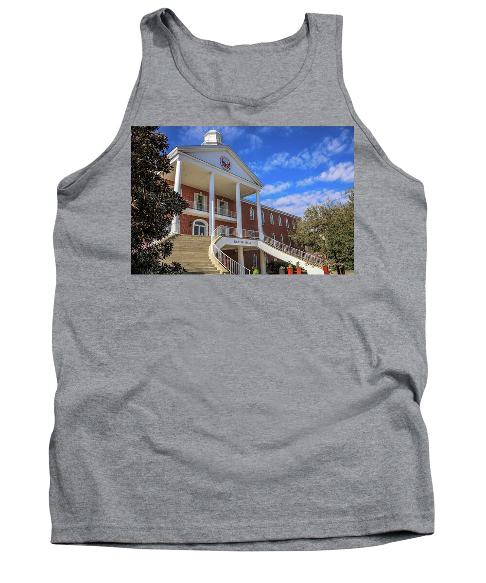 Ul Tank Top featuring the photograph Martin Hall 04 by Gregory Daley MPSA