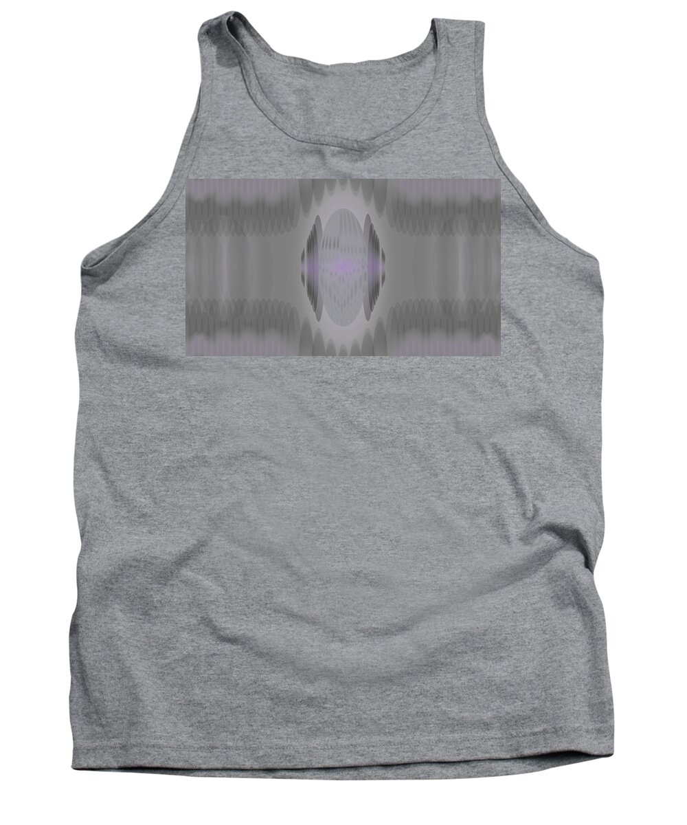 Mask Tank Top featuring the digital art Maskfeather by Kevin McLaughlin