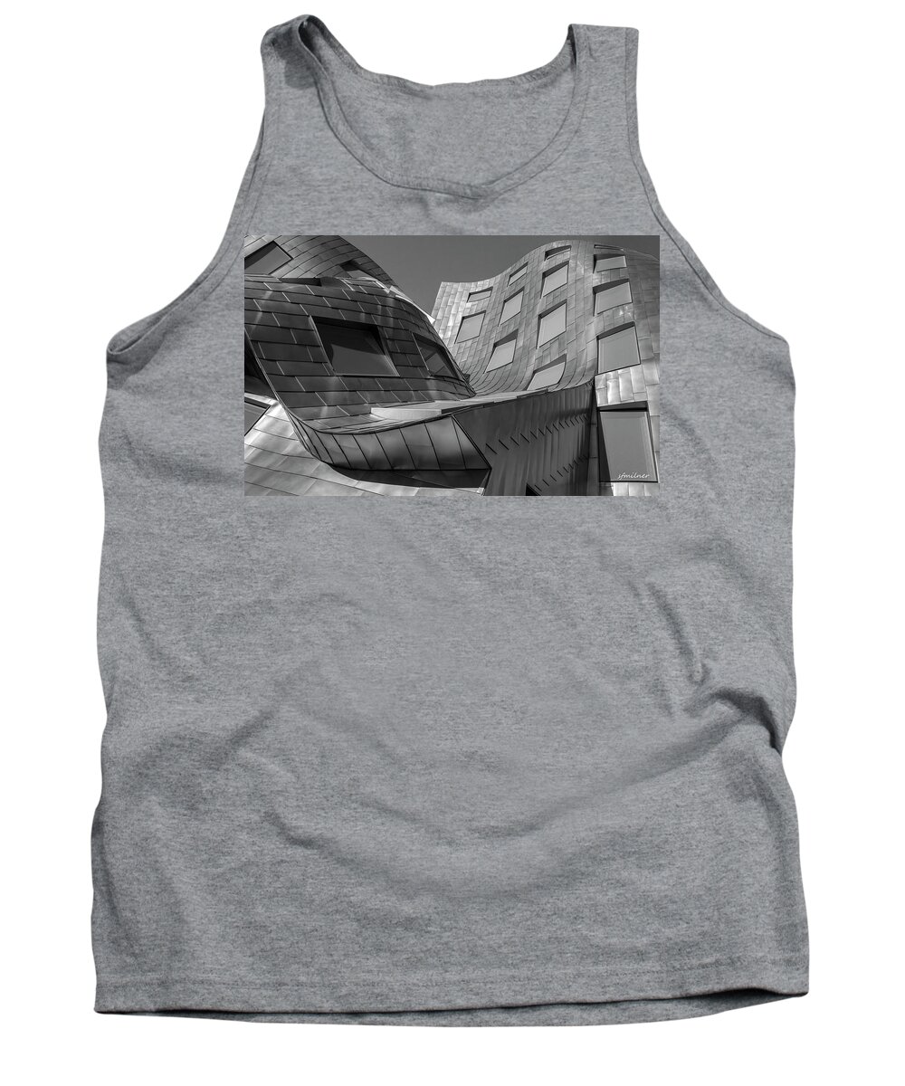Buildings Tank Top featuring the photograph Melting by Steven Milner