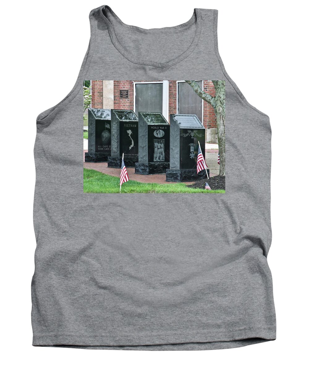 Heroes Tank Top featuring the photograph Memorial Day One by Caroline Stella