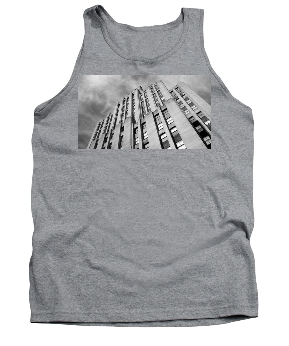 Montreal Tank Top featuring the photograph Montreal Skyscraper by Valentino Visentini