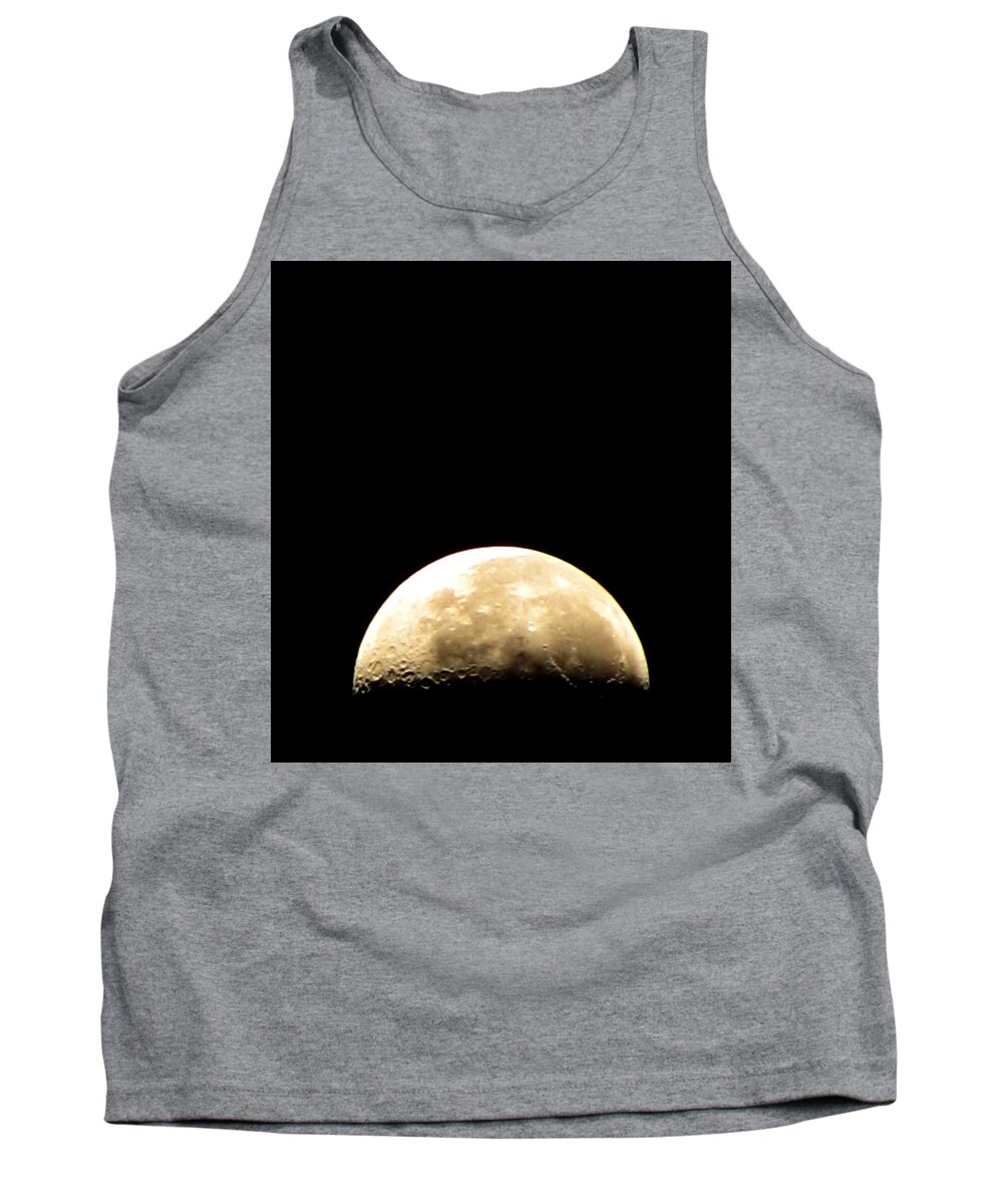  Tank Top featuring the photograph Moon Loop by Chris Dunn