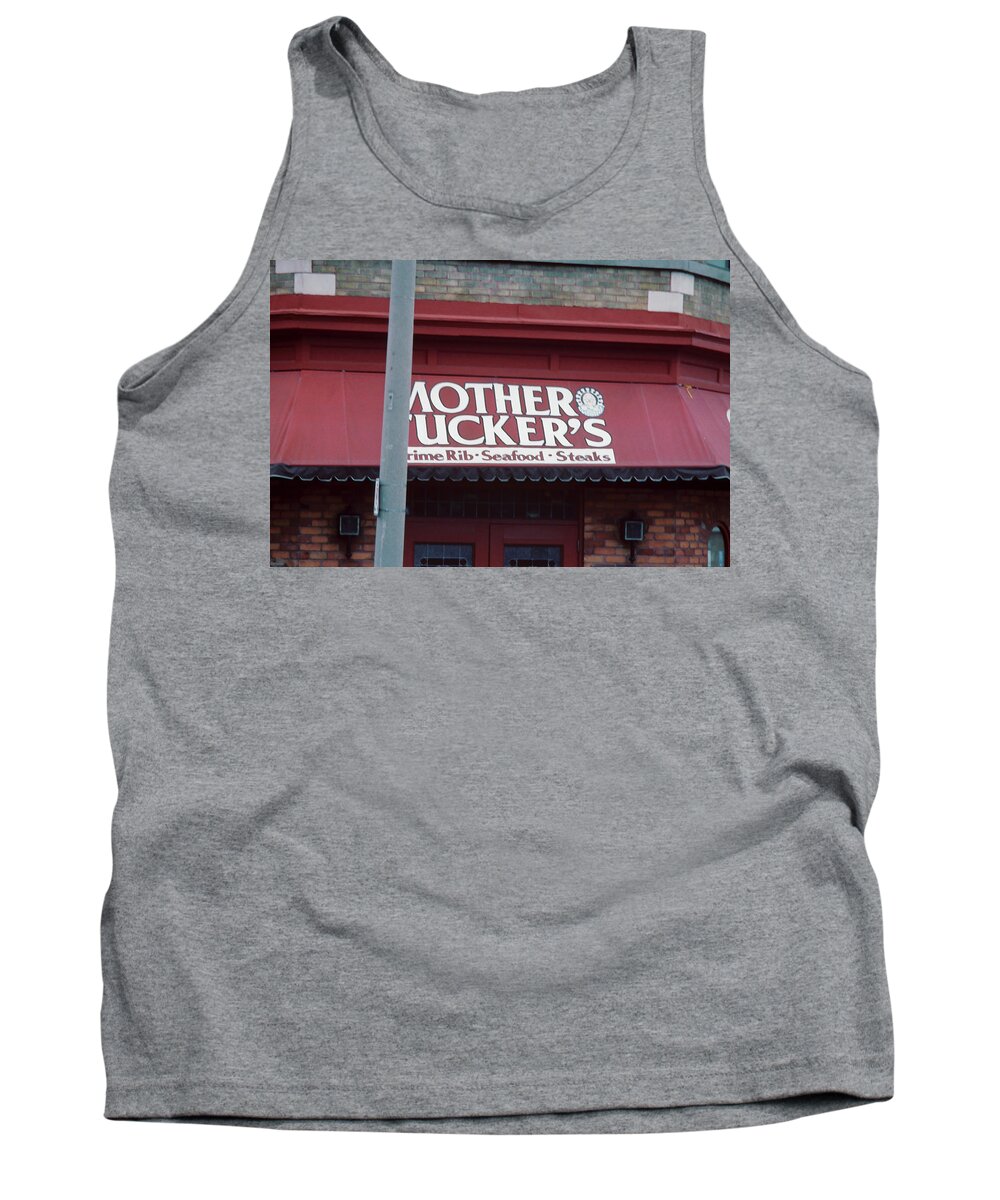 Color Tank Top featuring the photograph Mother Tuckers by Frank DiMarco