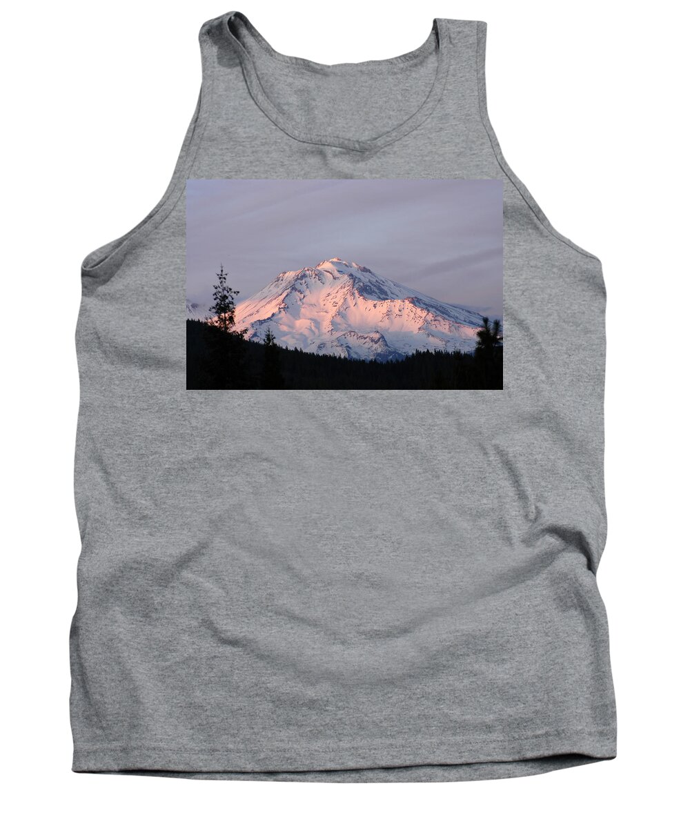 Mount Shasta Tank Top featuring the photograph Mount Shasta - Oregon by DArcy Evans