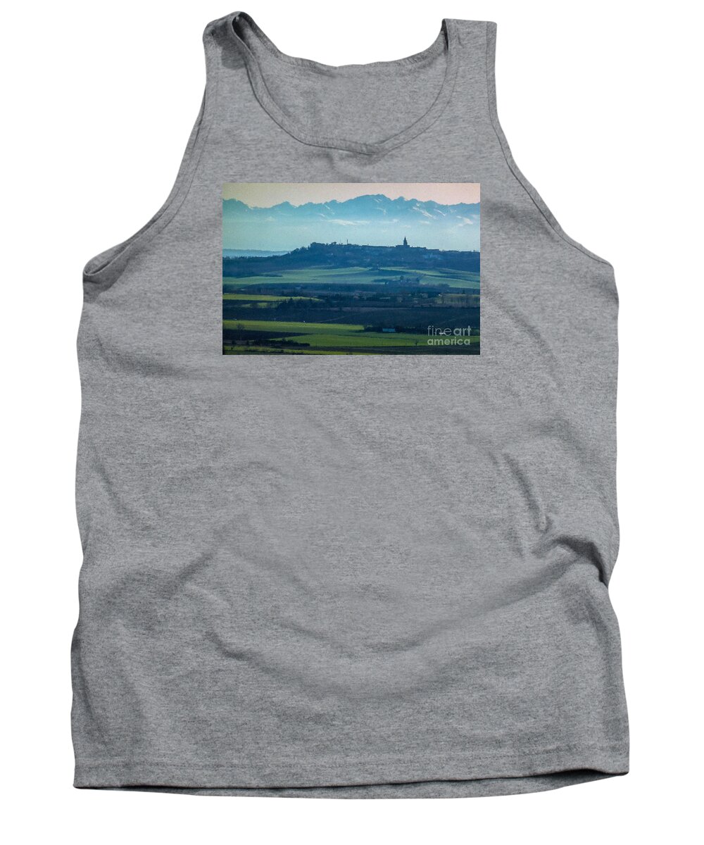 Adornment Tank Top featuring the photograph Mountain Scenery 4 by Jean Bernard Roussilhe