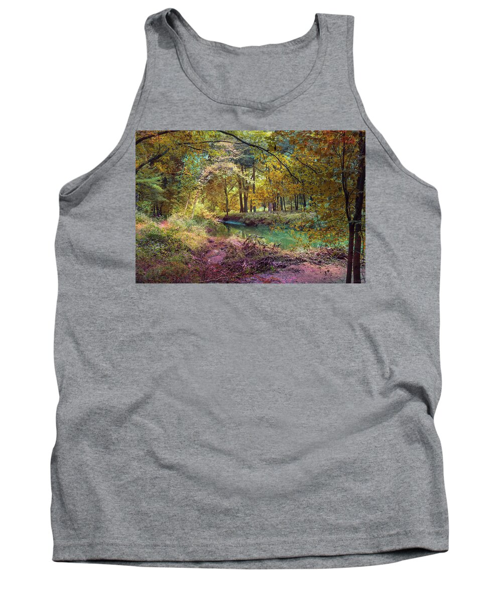 Color Tank Top featuring the photograph My World of Color by John Rivera