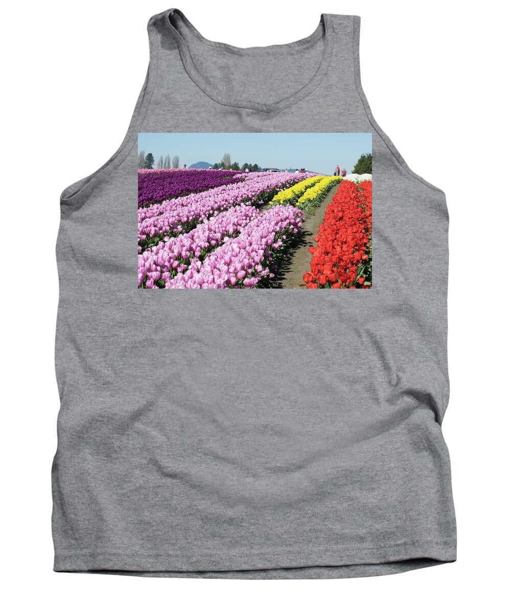 National Flag Tank Top featuring the photograph National Flag by Tom Cochran
