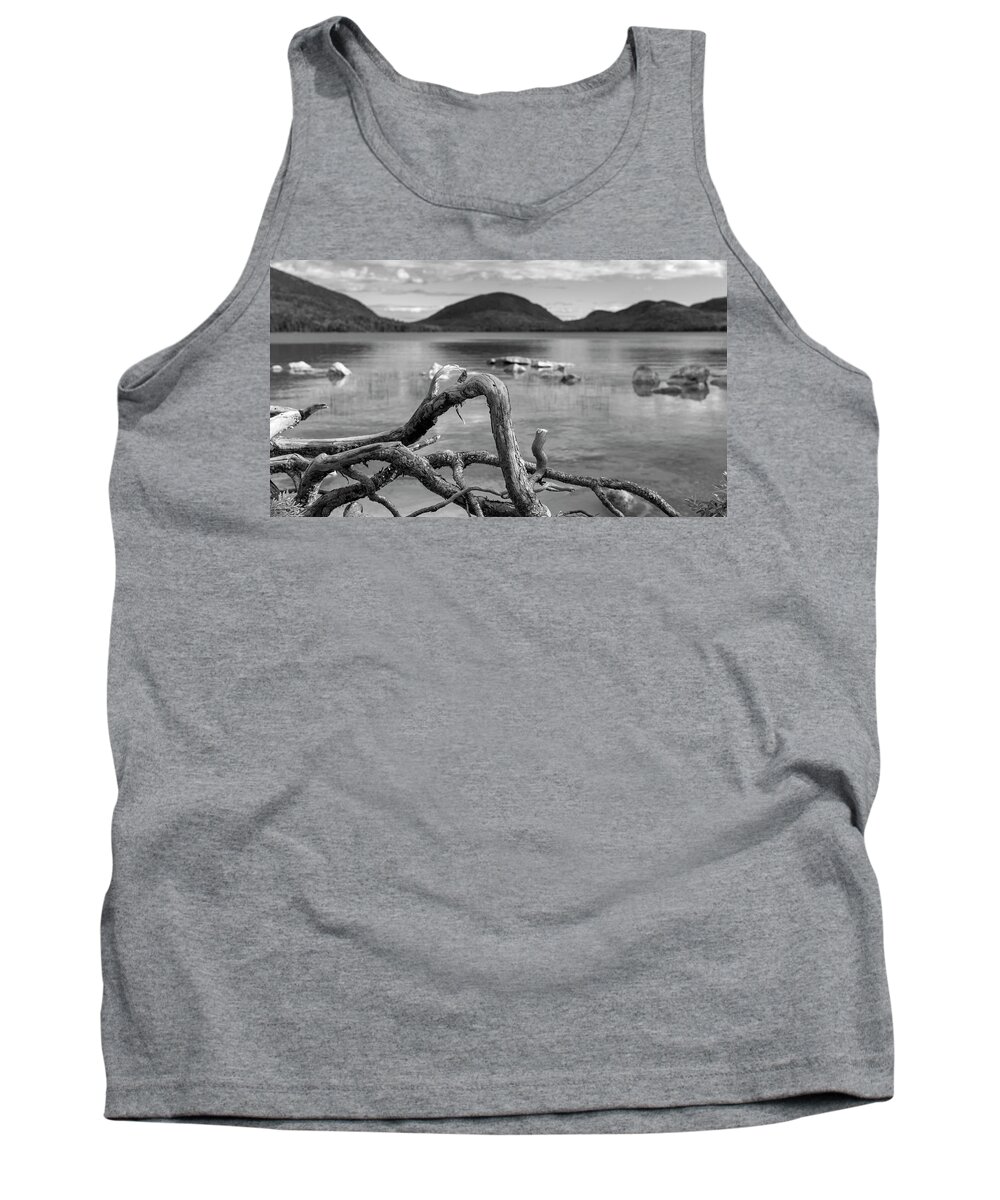 Black And White Tank Top featuring the photograph Natural Curves by Holly Ross