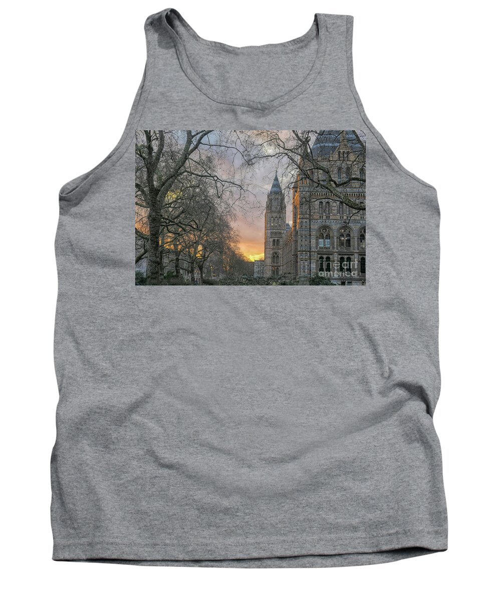 Great Britain Tank Top featuring the photograph Natural History Museum in London by Patricia Hofmeester
