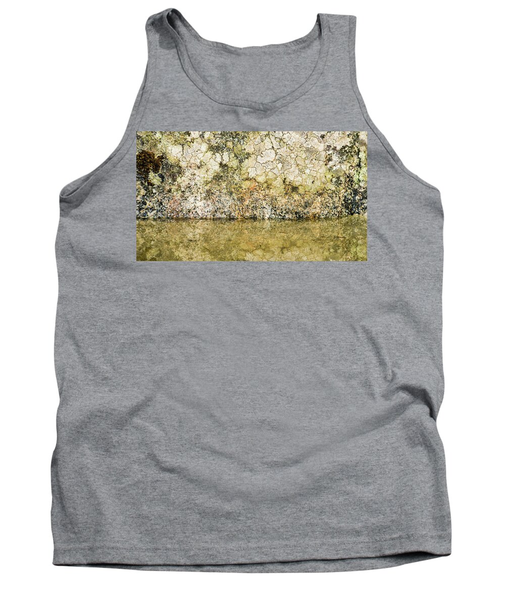 Background Tank Top featuring the photograph Natural stone background by Torbjorn Swenelius