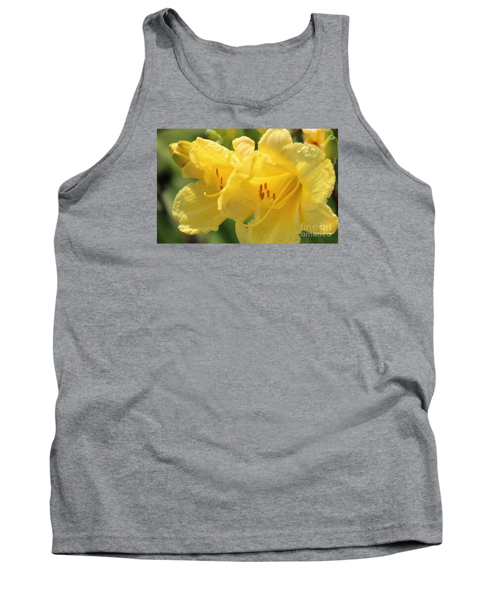 Yellow Tank Top featuring the photograph Nature's Beauty 45 by Deena Withycombe