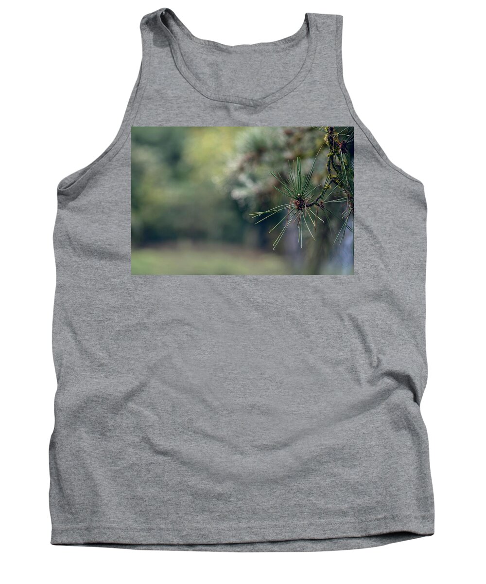 Tree Tank Top featuring the photograph The Needles by Gene Garnace