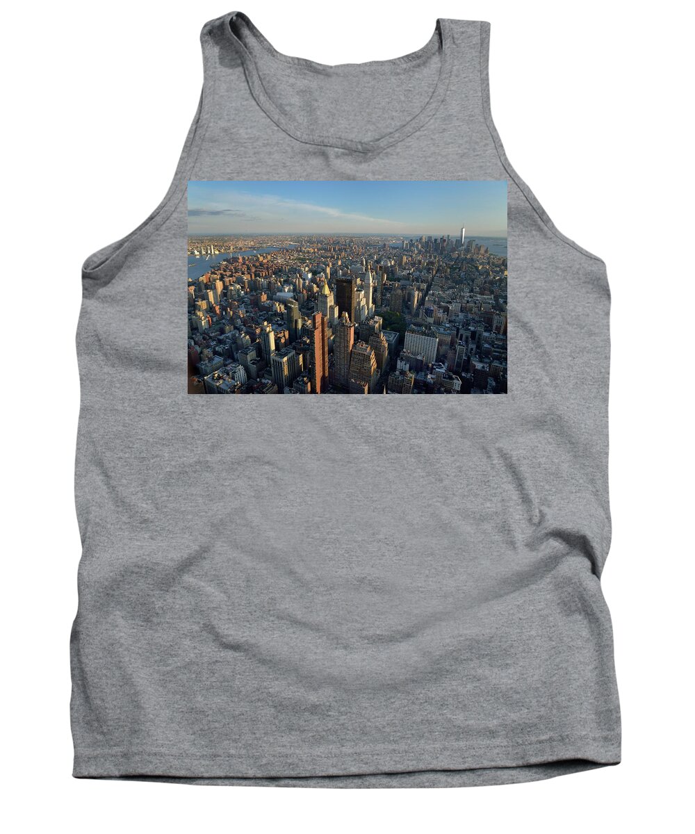 Photograph Tank Top featuring the photograph New York, New York 27 by Ron Cline
