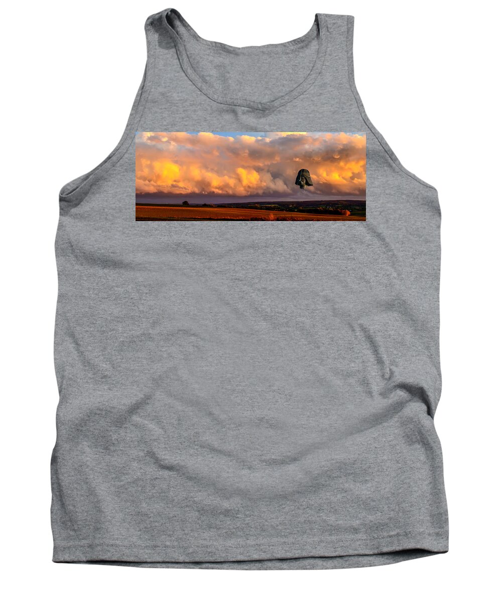 Landscape Tank Top featuring the photograph Night of the Vader by Rainer Kersten