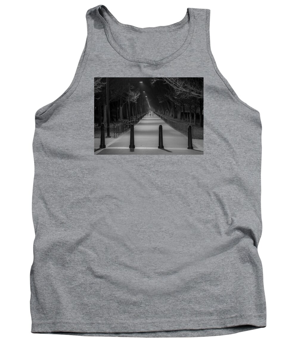 Washington Tank Top featuring the photograph Nighttime Strollers by David Downs