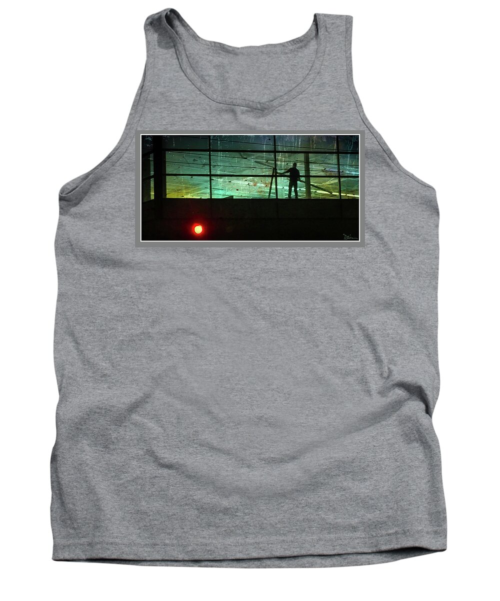 Evening Tank Top featuring the photograph Nightwork by Peggy Dietz
