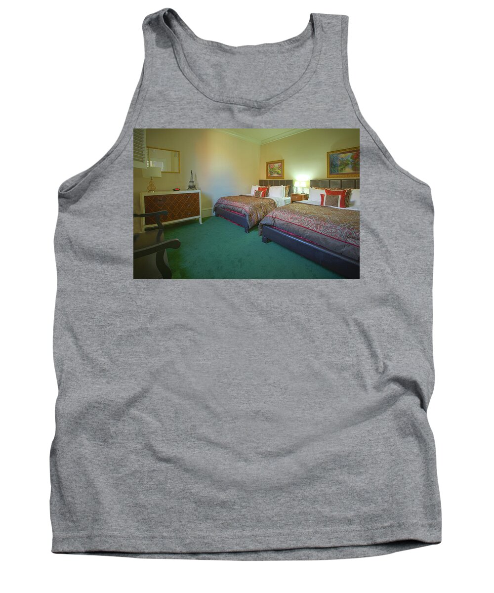 Time Share Tank Top featuring the photograph NOLA Timeshare BR by Jeff Kurtz