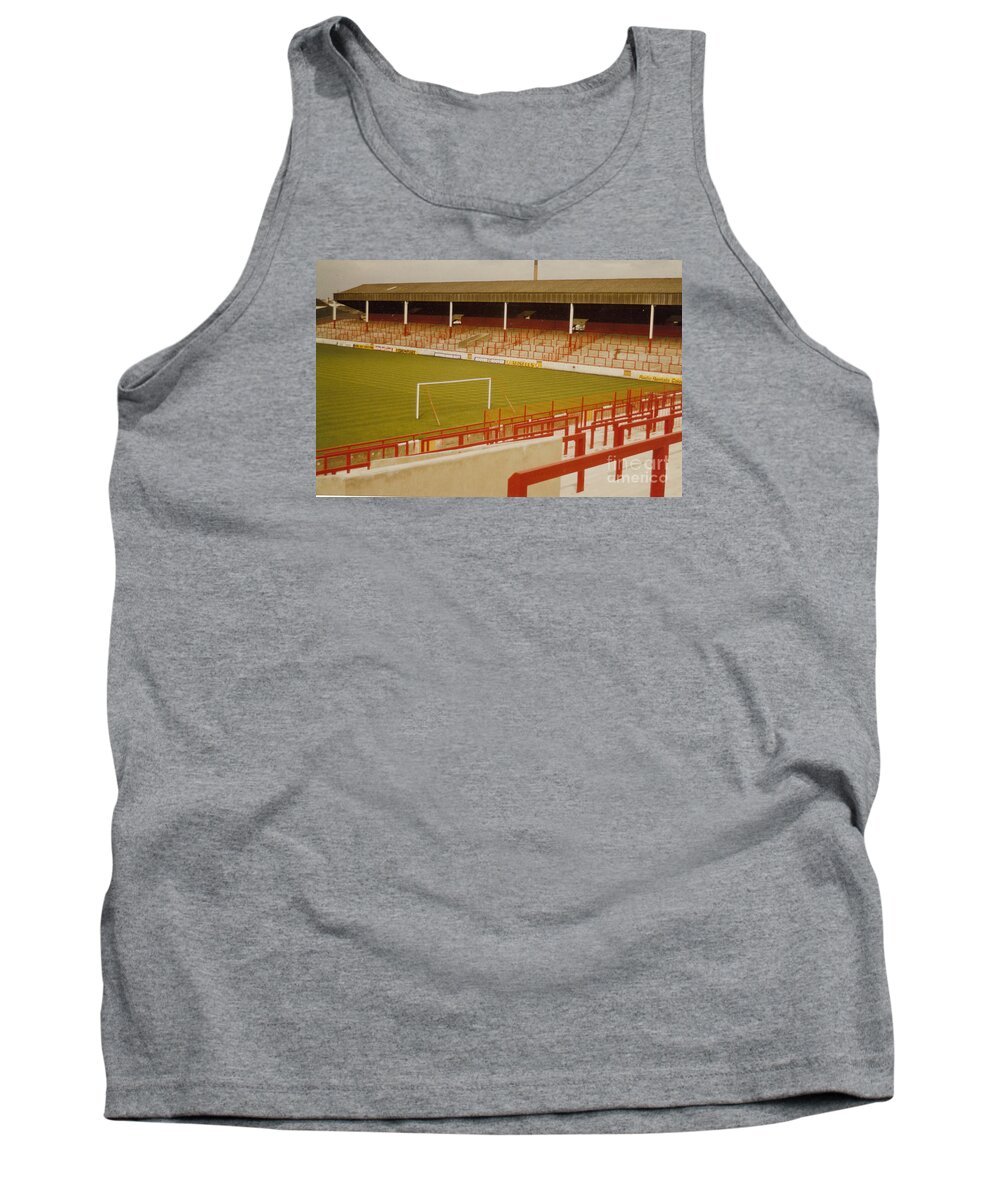  Tank Top featuring the photograph Nottingham Forest - City Ground - Old Stand 1 - 1970s by Legendary Football Grounds