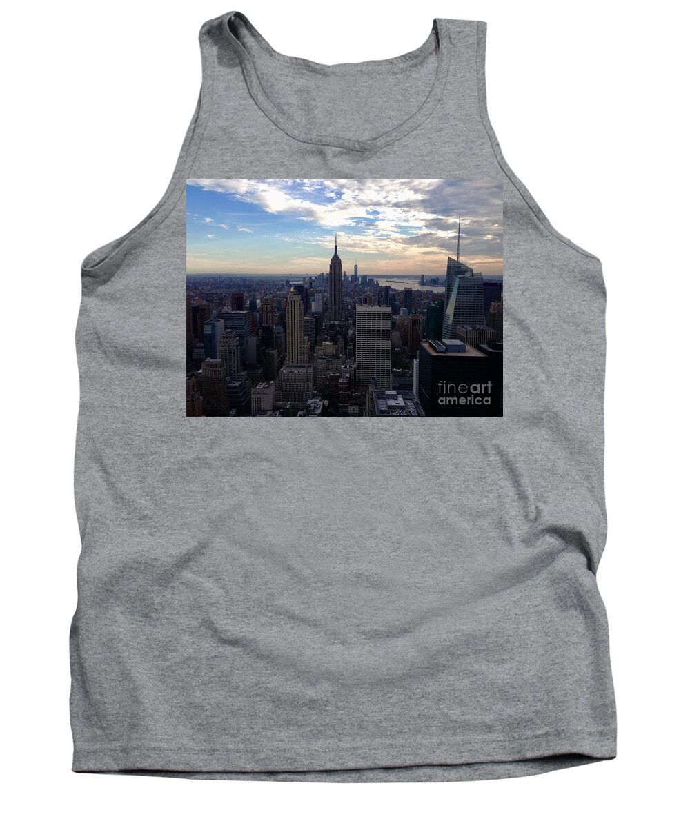 Nyc Tank Top featuring the photograph NYC by Dennis Richardson