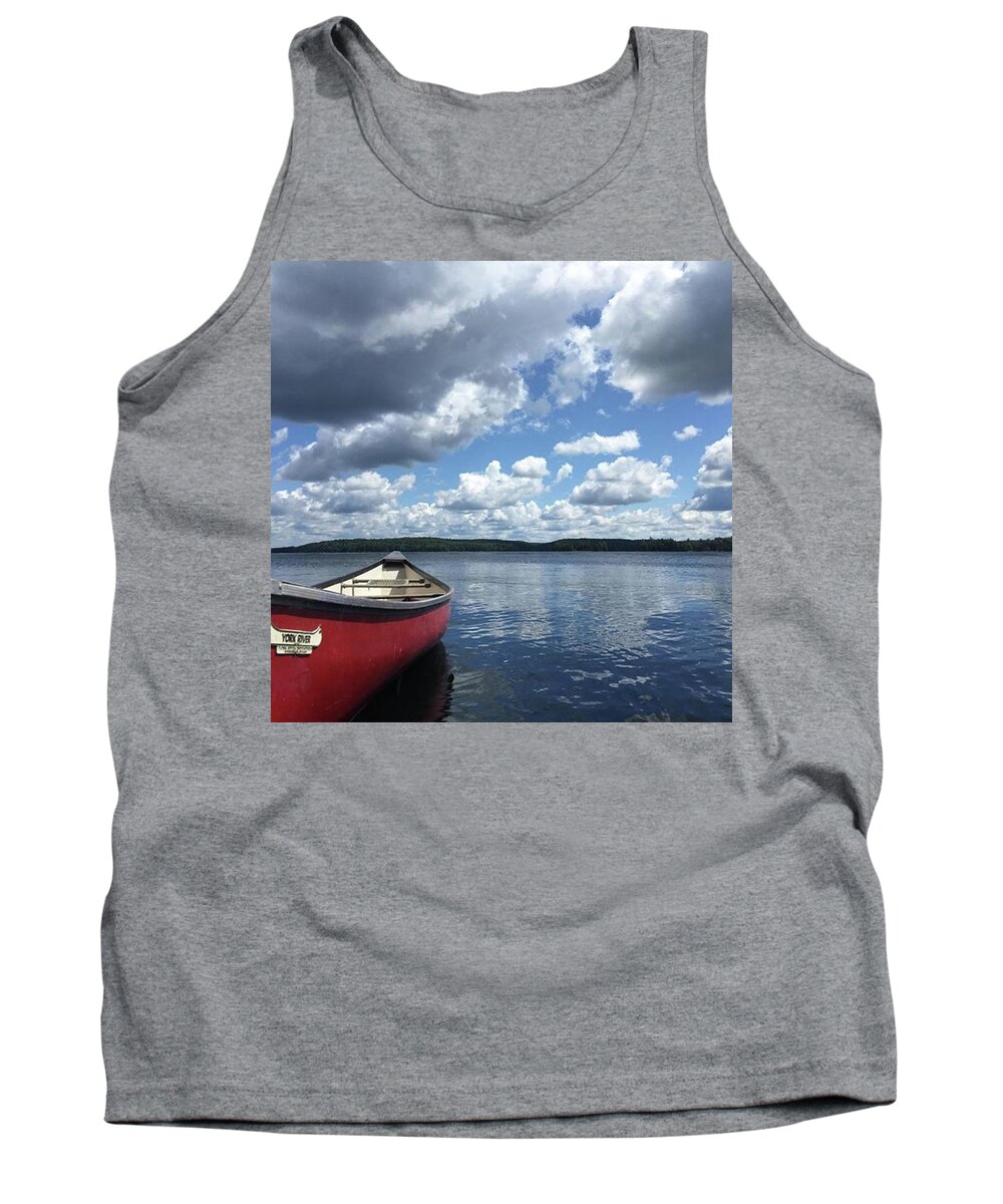 Canadiancottage2015 Tank Top featuring the photograph Oh Canada I Already Miss You by Missy Davis
