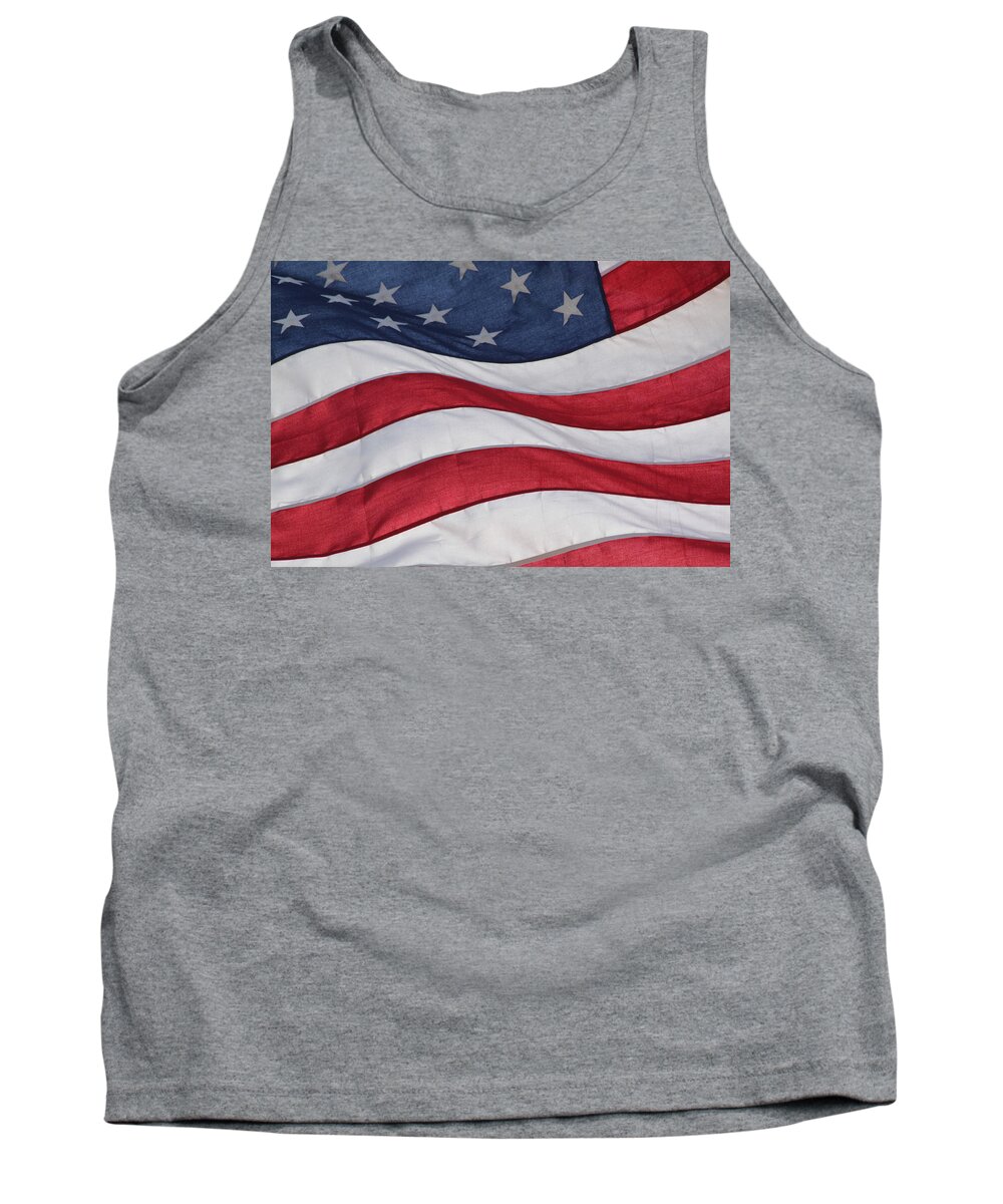 America Tank Top featuring the photograph Old Glory by Lauri Novak