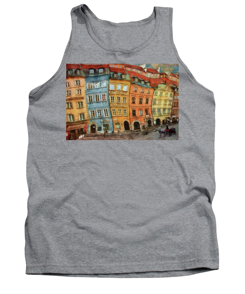  Tank Top featuring the photograph Old Town in Warsaw # 32 by Aleksander Rotner