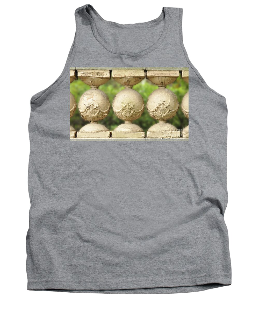 Chinese Garden Art Tank Top featuring the photograph On the Other Side by Josephine Cohn