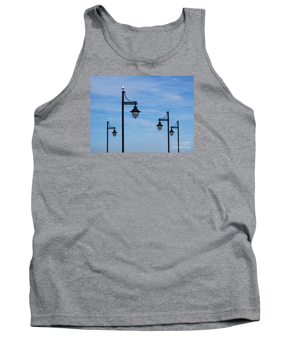 Seagull Tank Top featuring the photograph On Top of Its World by Ann Horn