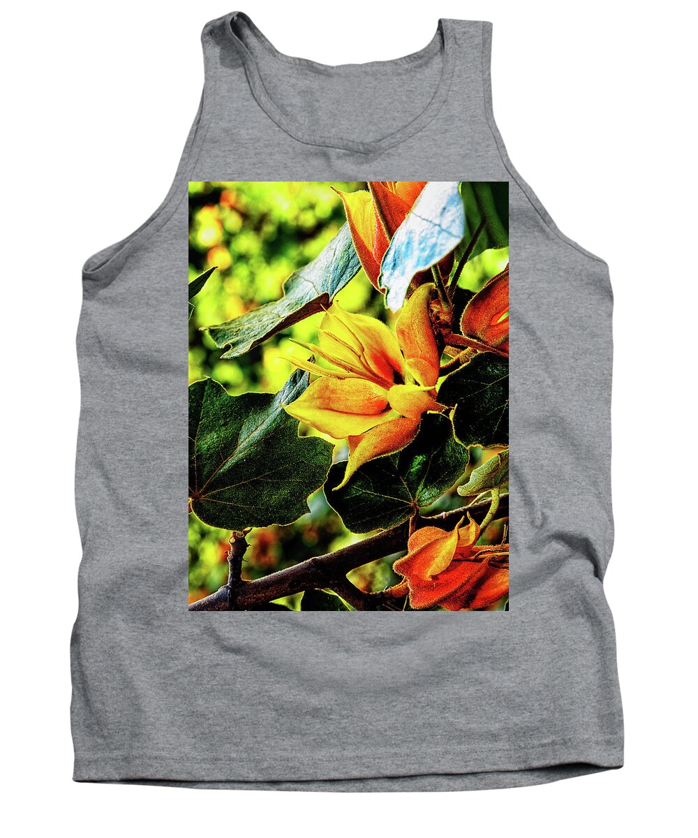 Orange Tank Top featuring the photograph Orange glory by Camille Lopez