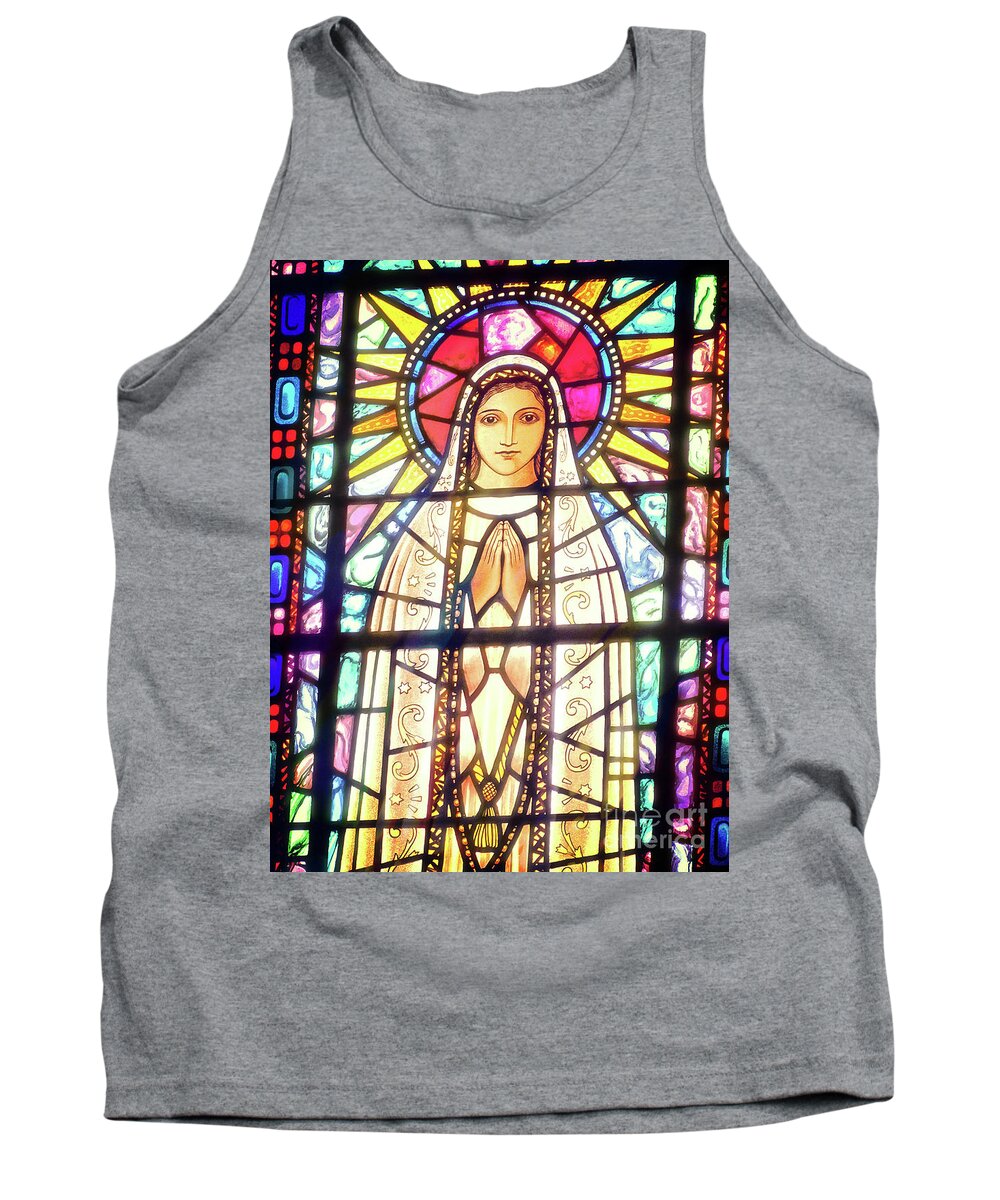 Our Lady Of Fatima Tank Top featuring the photograph Our Lady of Fatima by Davy Cheng
