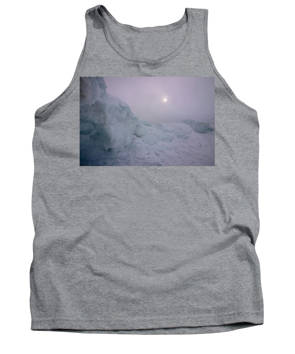  Ice Tank Top featuring the photograph Out of this World by Steve L'Italien