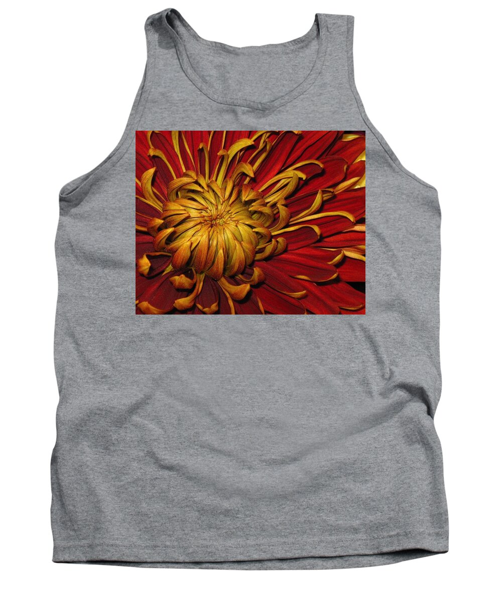 Flowers Tank Top featuring the photograph Oy MumInYoo by Lori Lafargue
