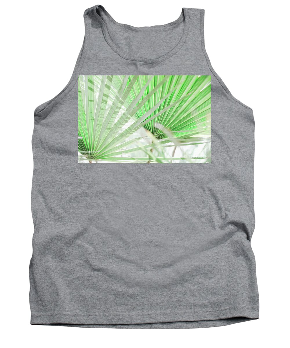 Nature Tank Top featuring the photograph Palm Tree 9 by Andrea Anderegg